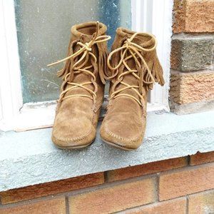 Minnetonka Ankle Moccasins